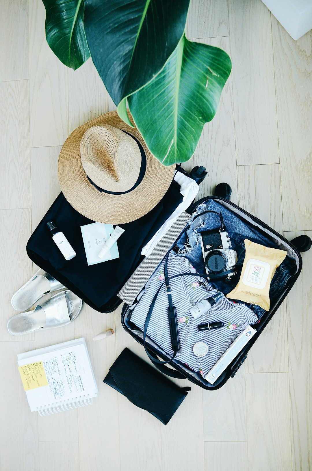 Traveler purchasing goods from local artisan